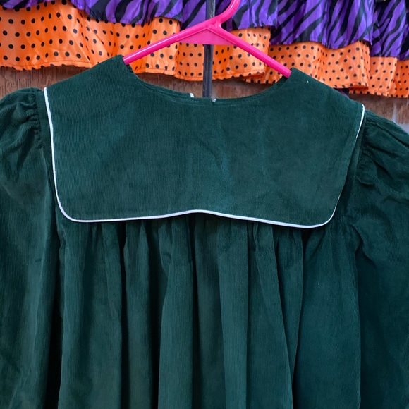 NWOT Wish upon a Star Girls Green Christmas Dress size 6 - Picture 4 of 9